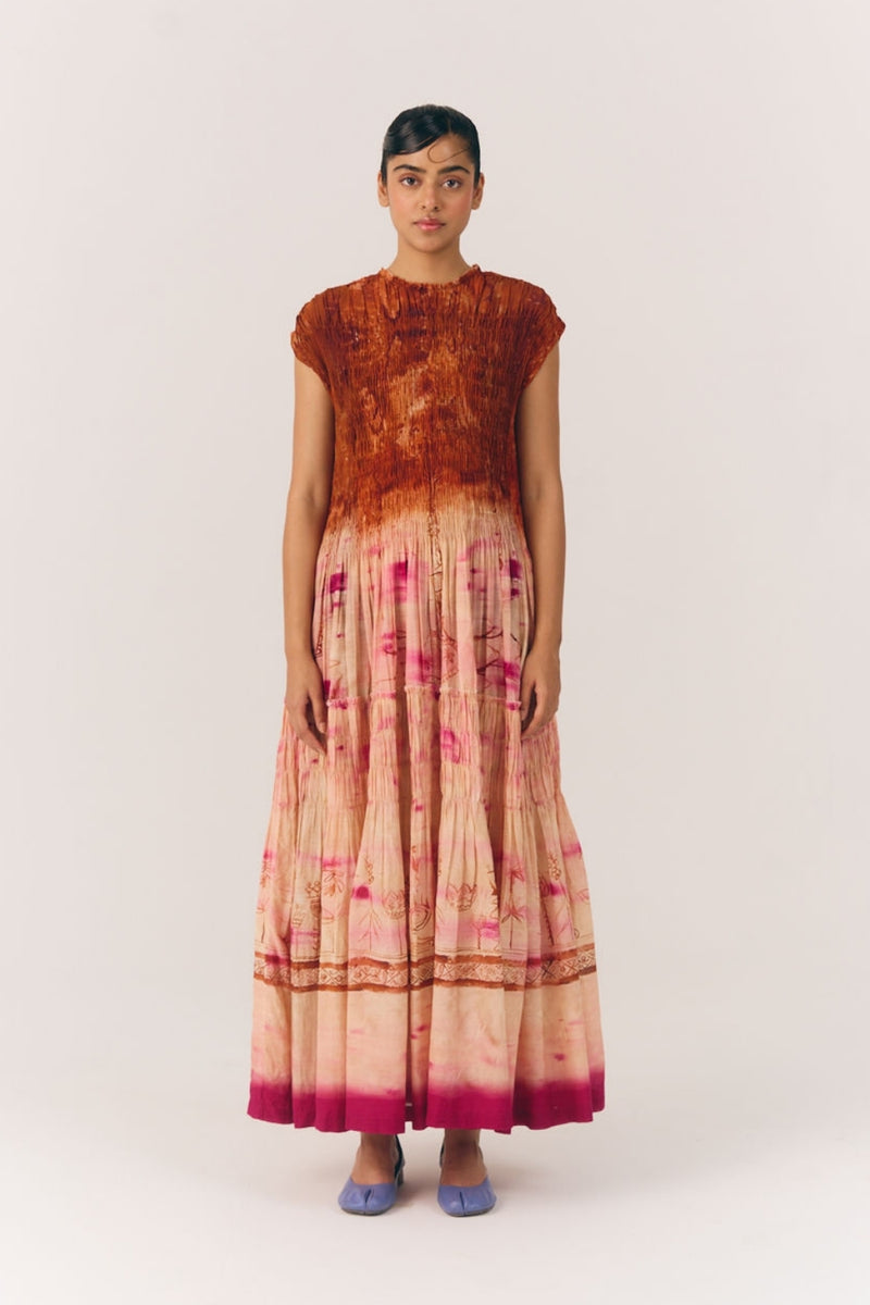 July Dress-Sai cotton dress by CORD in multi-color for women Worldwide