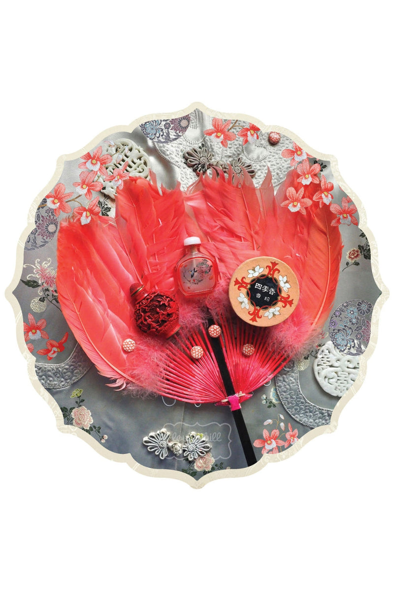 Flamingo Pink Fan