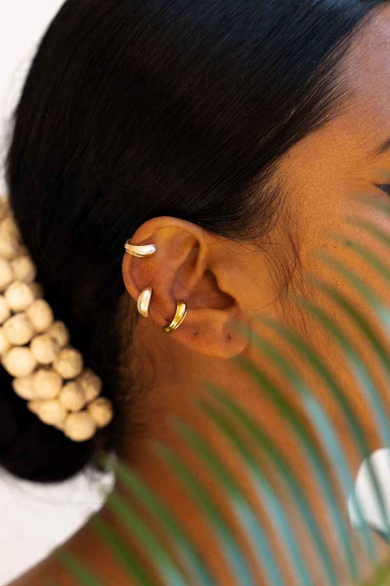 Belief Fish Ear Cuff