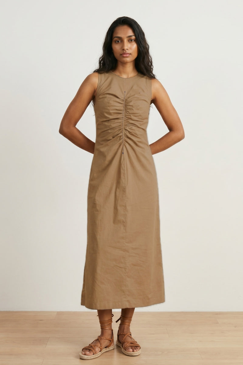 Sarah Sand Beige Dress
