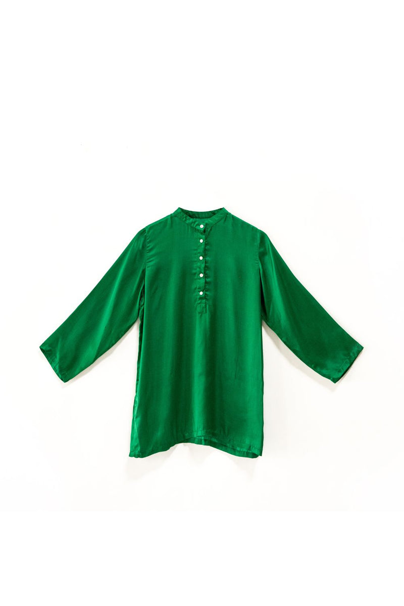 EMERALD SHIRT & PAJAMA SET Lounge Wear,Top & Tunics,Bottoms,Co-ord Set by TOKREE for women Worldwide