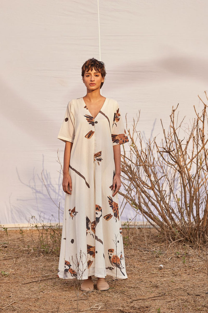 Ghironi Jumpsuit cotton by Khara Kapas in white for women Worldwide