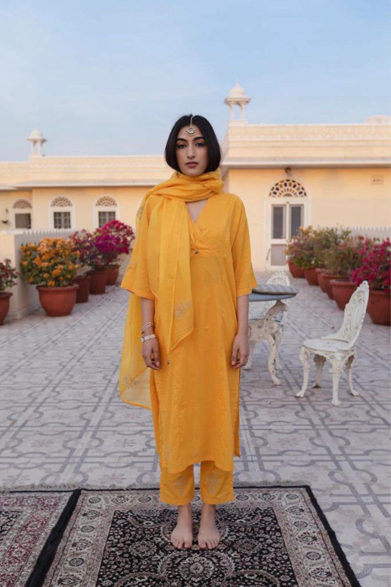 PUSHYARAG (set of 3) Kurta Sets by TOKREE for women Worldwide