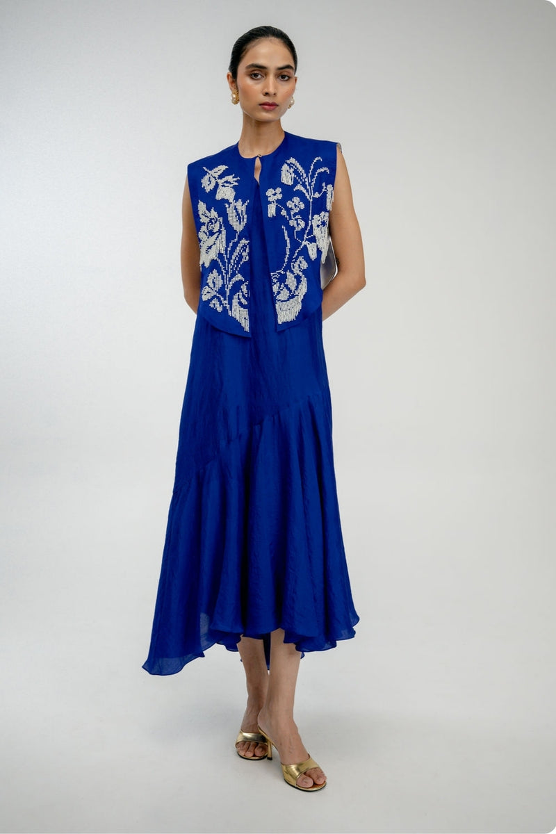 Dear One Set mulberry silk dress by Ode to Odd in blue for women Worldwide