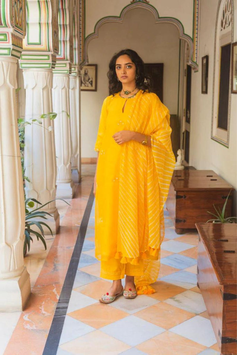 PITAMBARI (set of 3) Kurta Sets by TOKREE for women Worldwide
