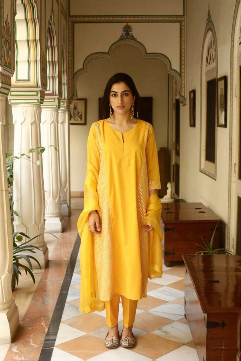 KINARI (set of 3) Kurta Sets by TOKREE for women Worldwide