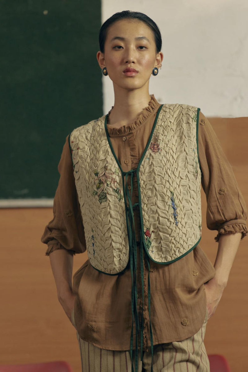 Janett Gillet - Botanical Ivory by CORD for Worldwide