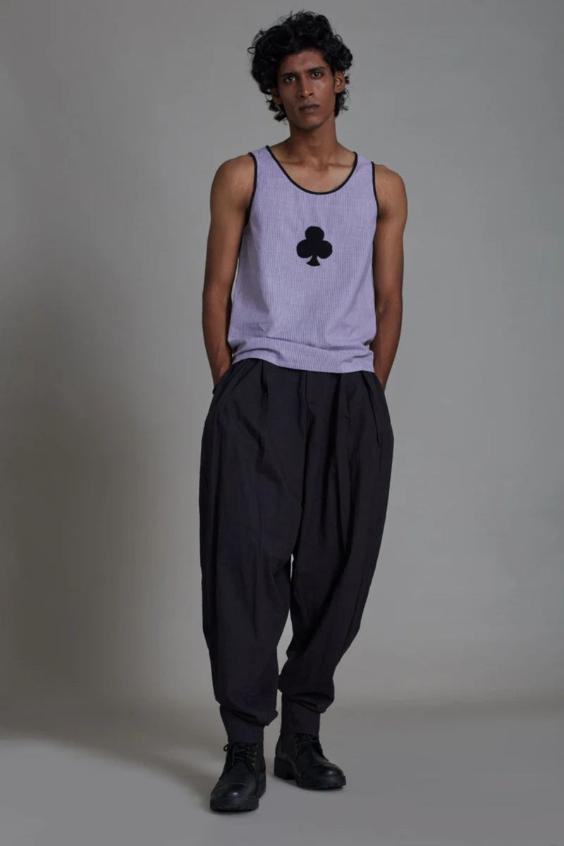 TAASH BALLOON PANTS-BLACK