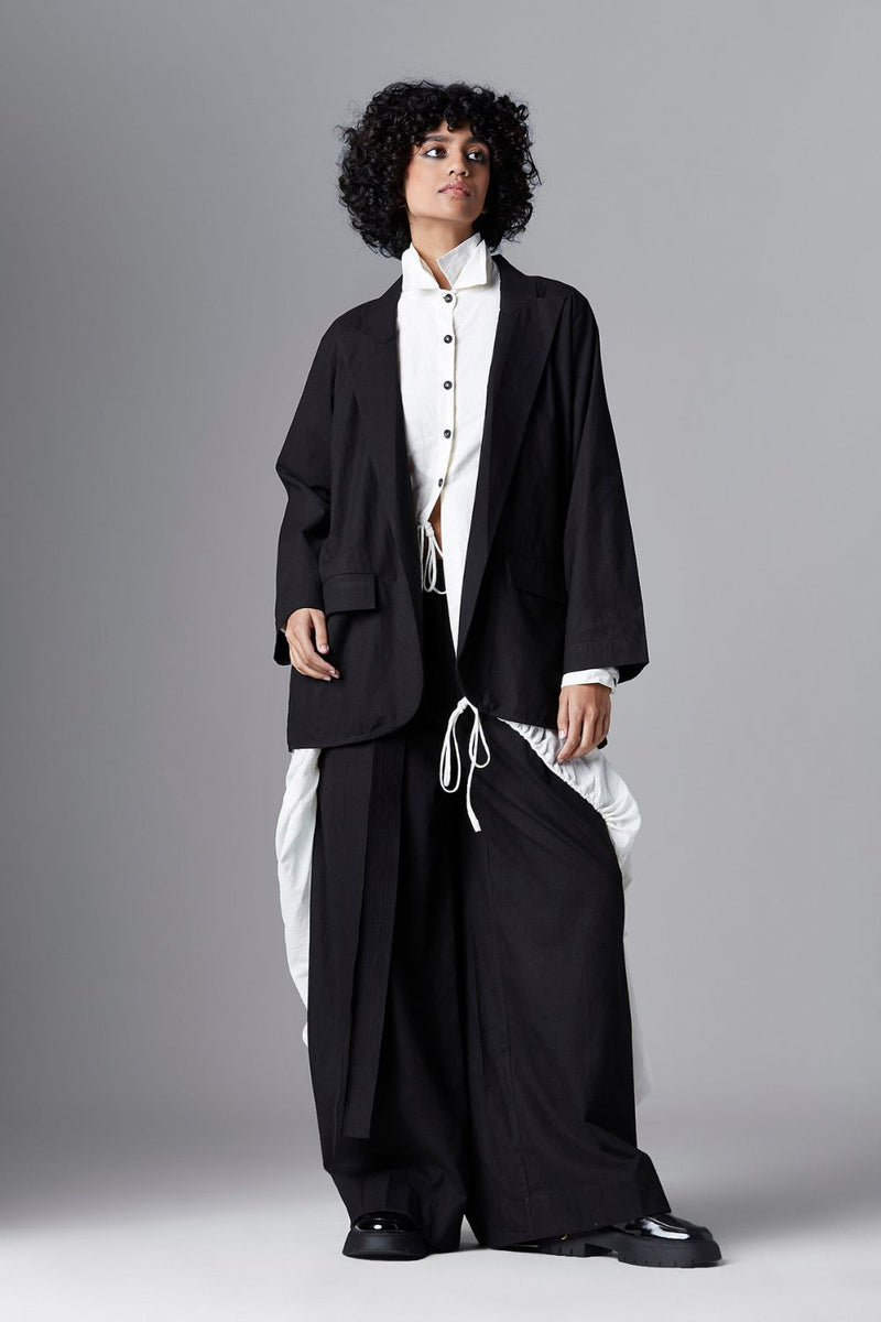 EMERY JACKET cotton Jackets and Overlays by Chola in black color for women Worldwide