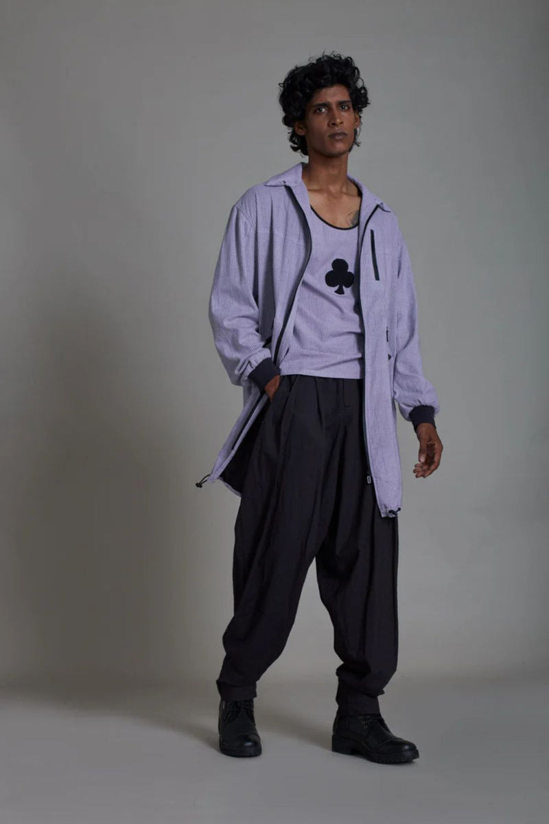 TAASH BALLOON PANTS-BLACK