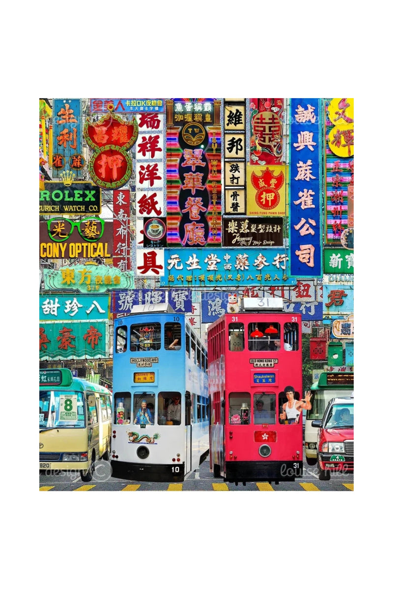 Hong Kong City Lights