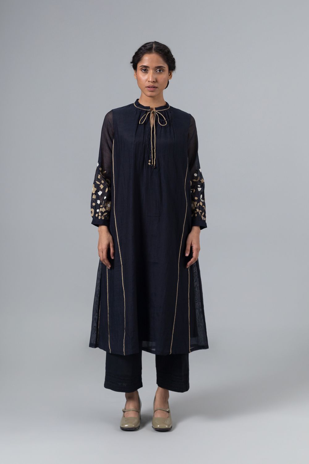 Cano Kurta-Black