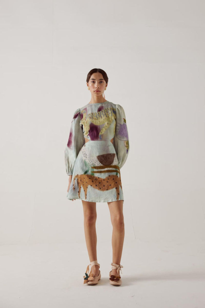 Euro Dress-Mirage mul by CORD in multi for women Worldwide