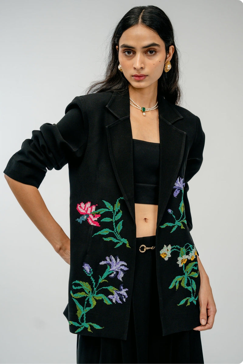 Still Loved Jacket japanese crepe jacket/overlay by Ode to Odd in black for women Worldwide