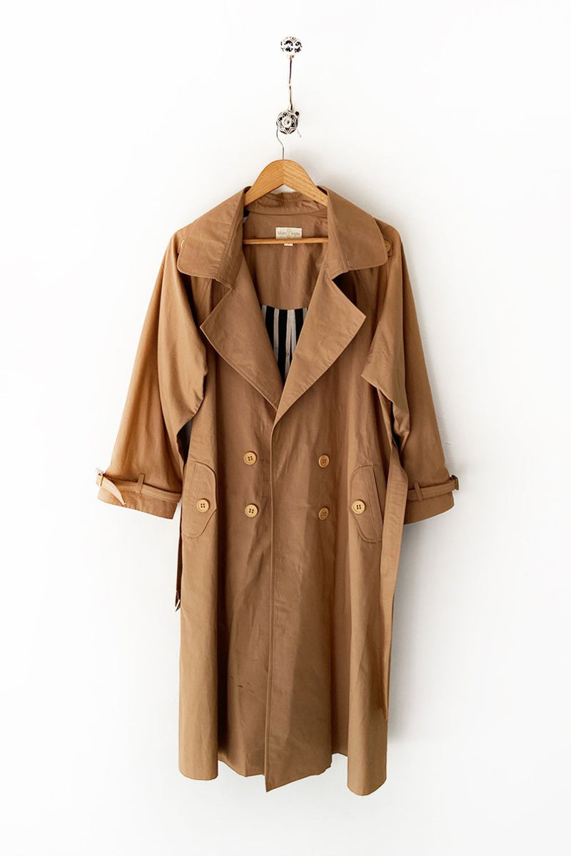 Heart Wood Trench Coat Jackets & Overlays by Khara Kapas for women Worldwide