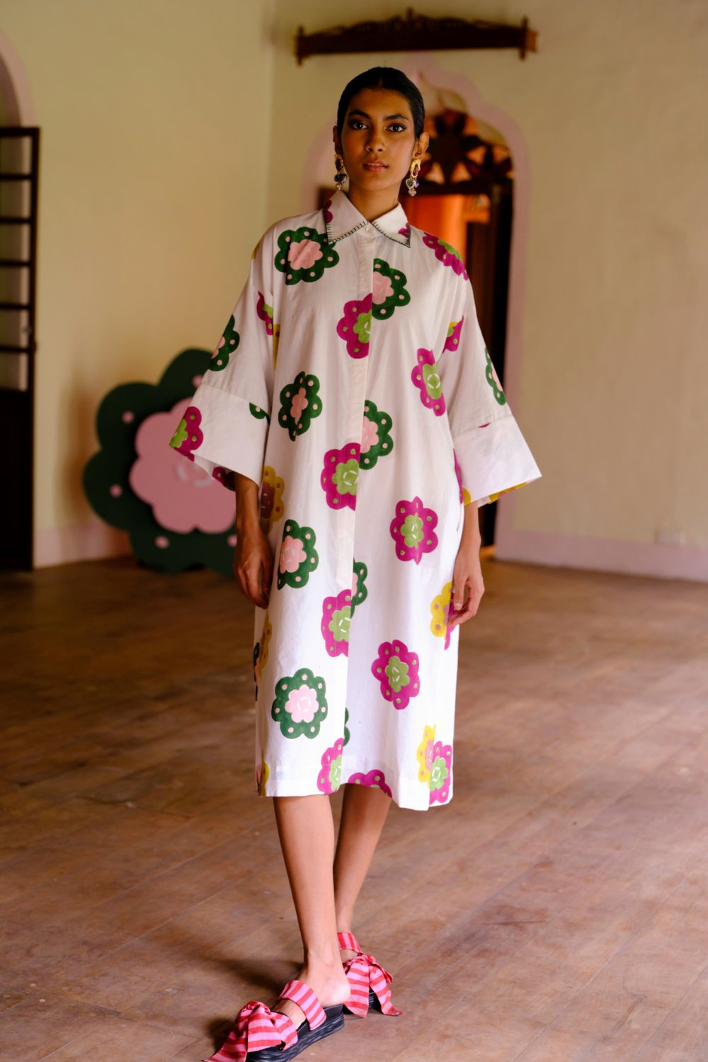 Azara Shirt dress