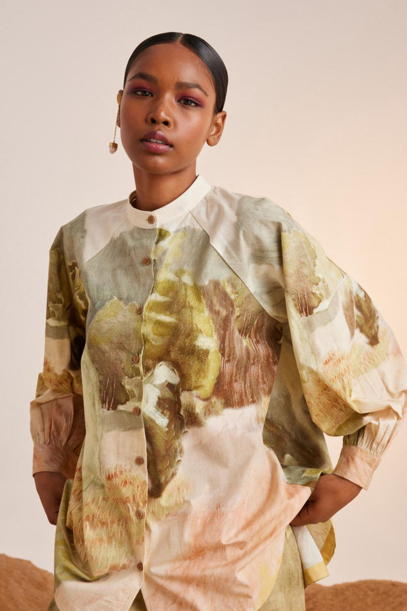 A-Line Shirt-Dale cotton Top & Tunics,Shirt by CORD for women Worldwide