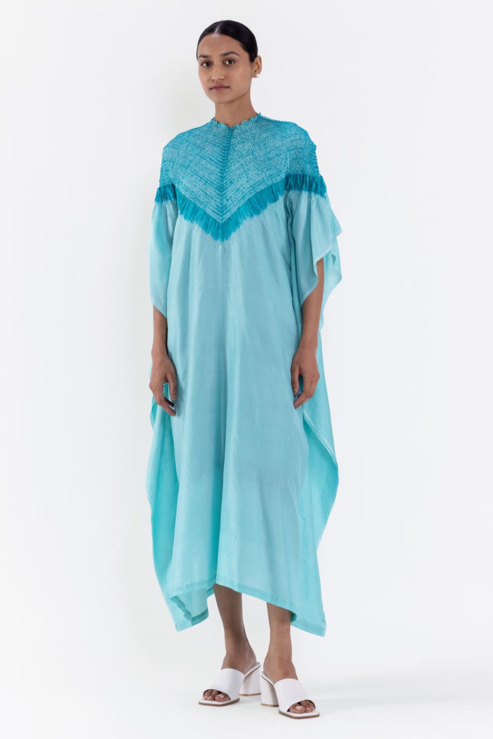 TRIANGLE KAFTAN - BLUE