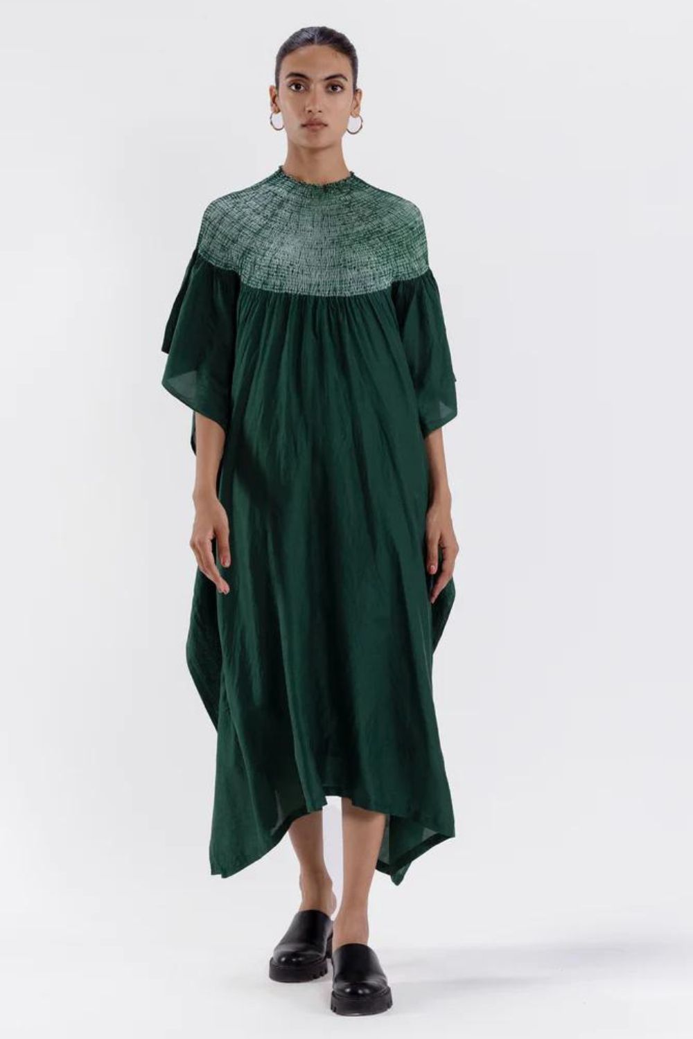 SECTOR KAFTAN - BOTTLE GREEN