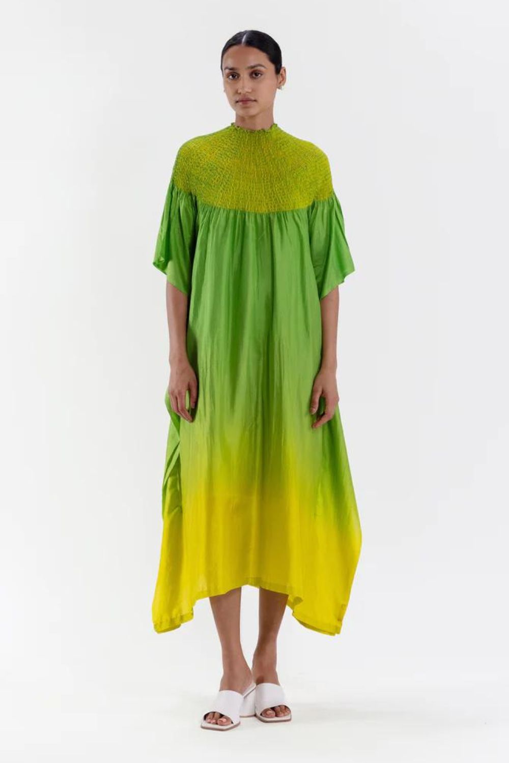 SECTOR KAFTAN - GREEN/LIME