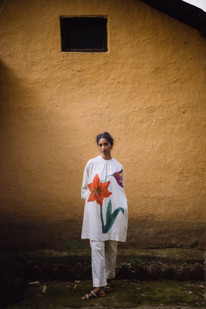DIANA KURTA SET Kurta Sets by Yam in white color for women Worldwide