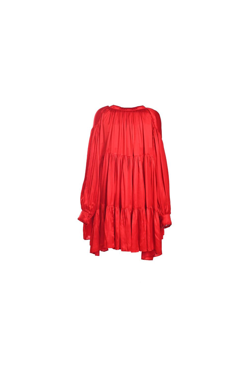 LOVE RED Dress by TOKREE in red color for women Worldwide