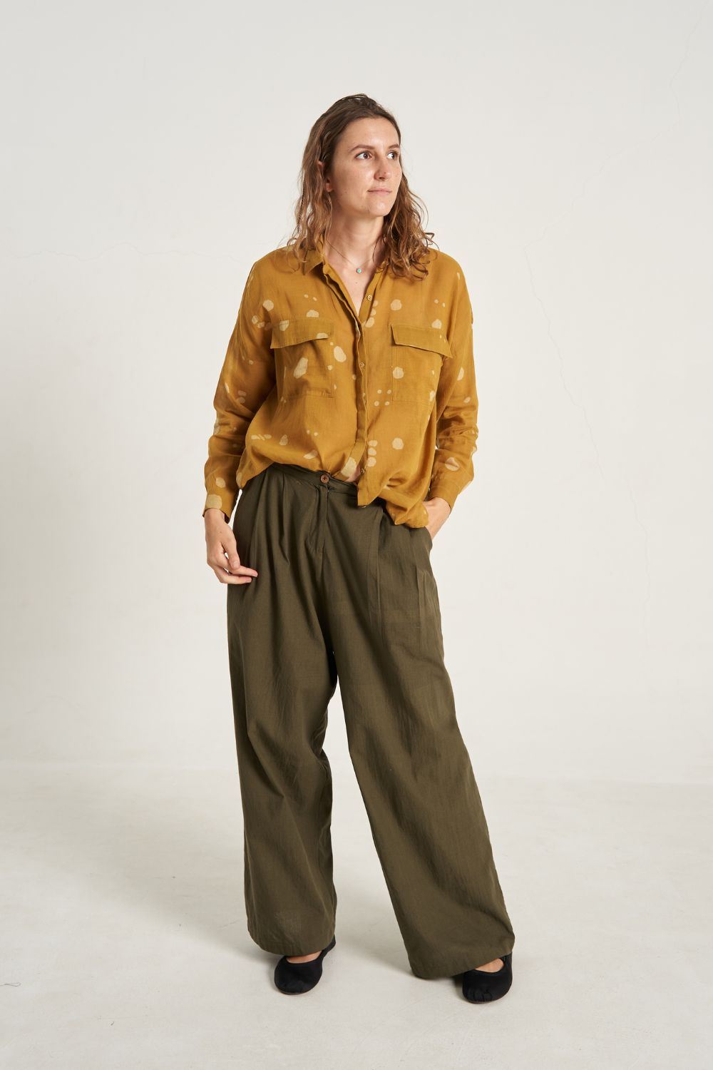 Summer Army Green Pants