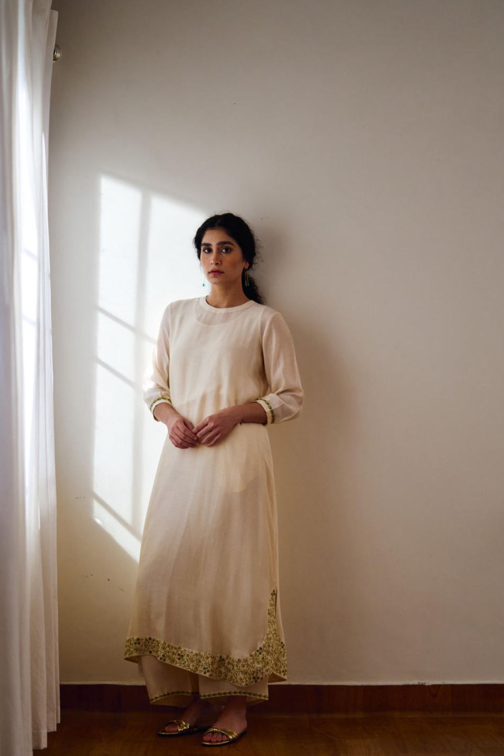 Camellia ivory kurta set