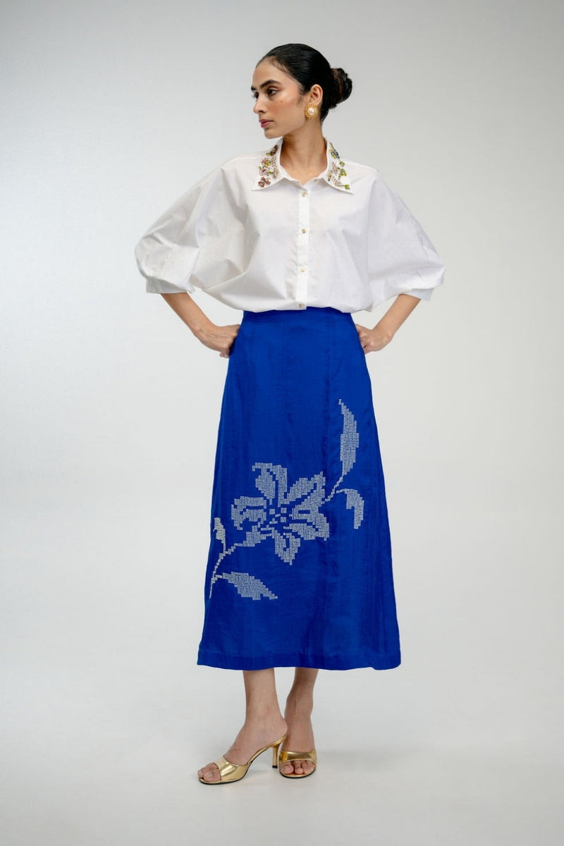 Little Things Shirt poplin top/shirt by Ode to Odd in off white for women Worldwide