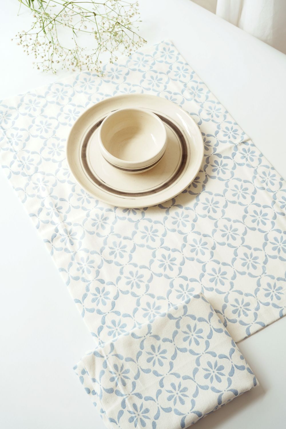 Souk Tablemat, Blue (Set of 4)