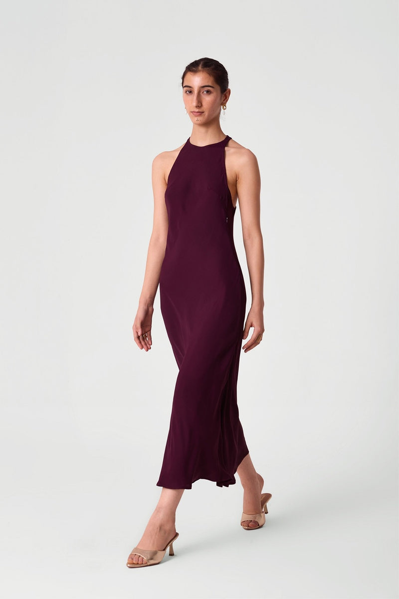 Urvi Wine Dress