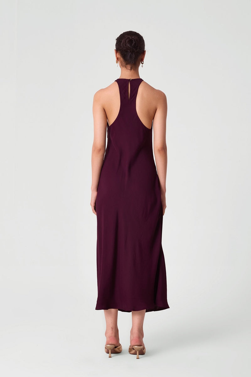 Urvi Wine Dress