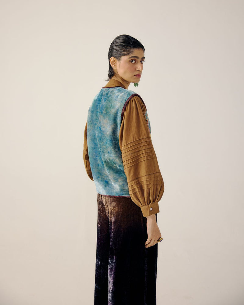 VEST-Sea Shore Appl by CORD for women Worldwide