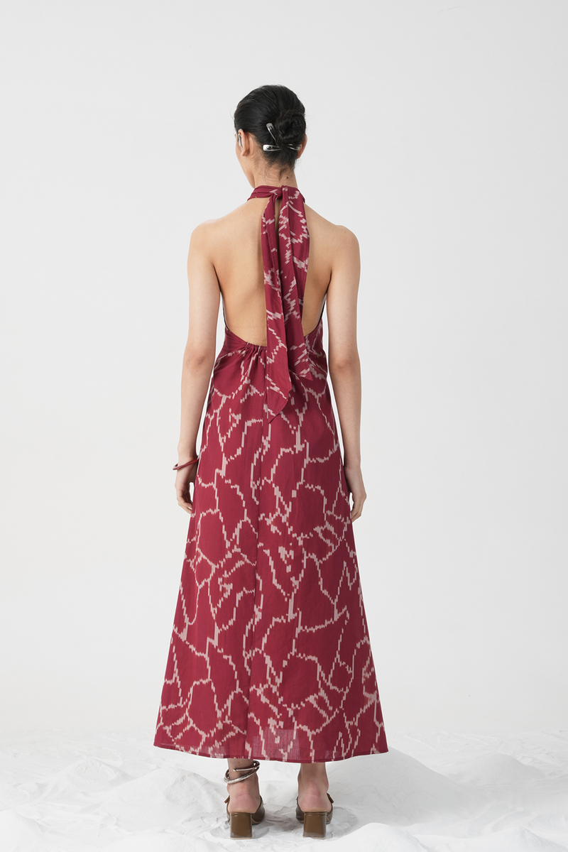 Vannam Handwoven Ikat Dress