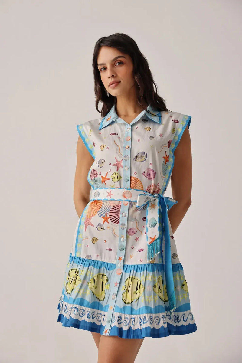 Vega Mini - Seaborn satin by NOIB for women Worldwide