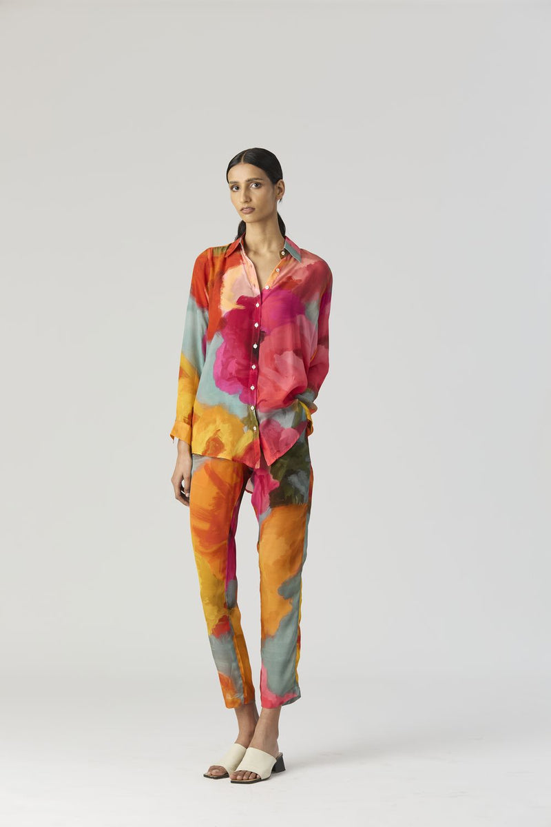 VERONICA CO-ORD SET mul by Yam in multi color for women Worldwide