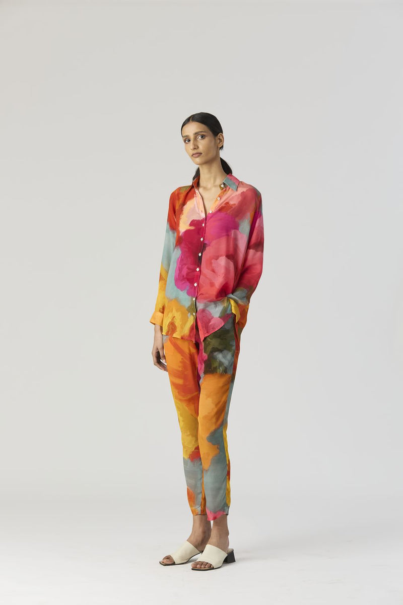 VERONICA CO-ORD SET mul by Yam in multi color for women Worldwide