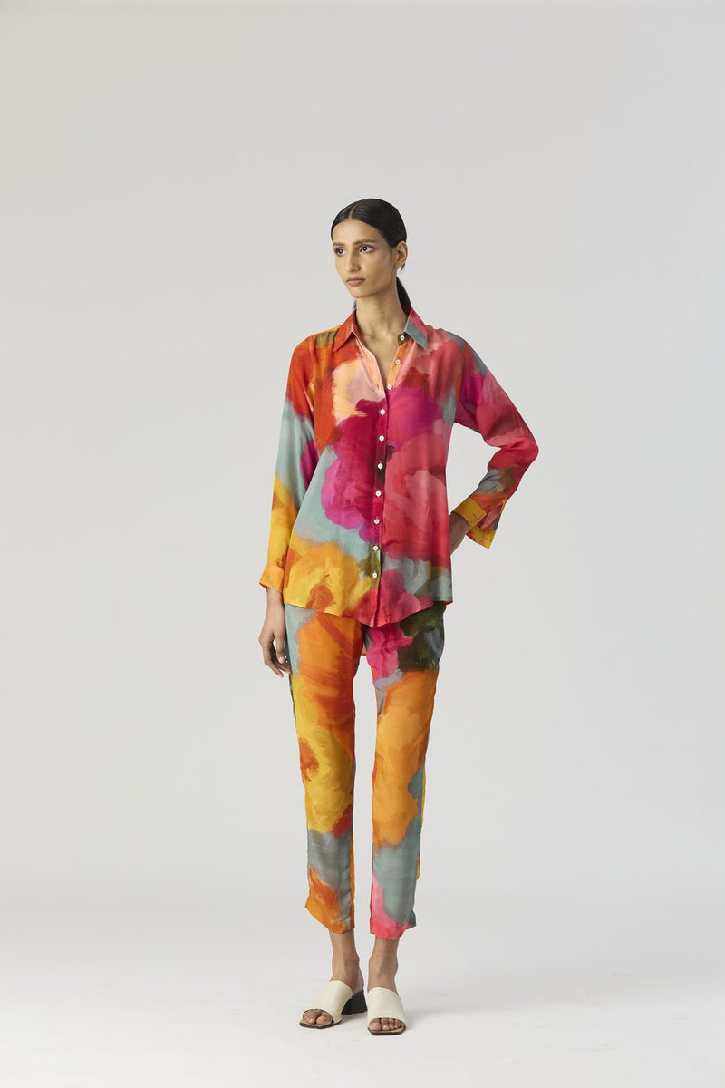 VERONICA CO-ORD SET mul by Yam in multi color for women Worldwide