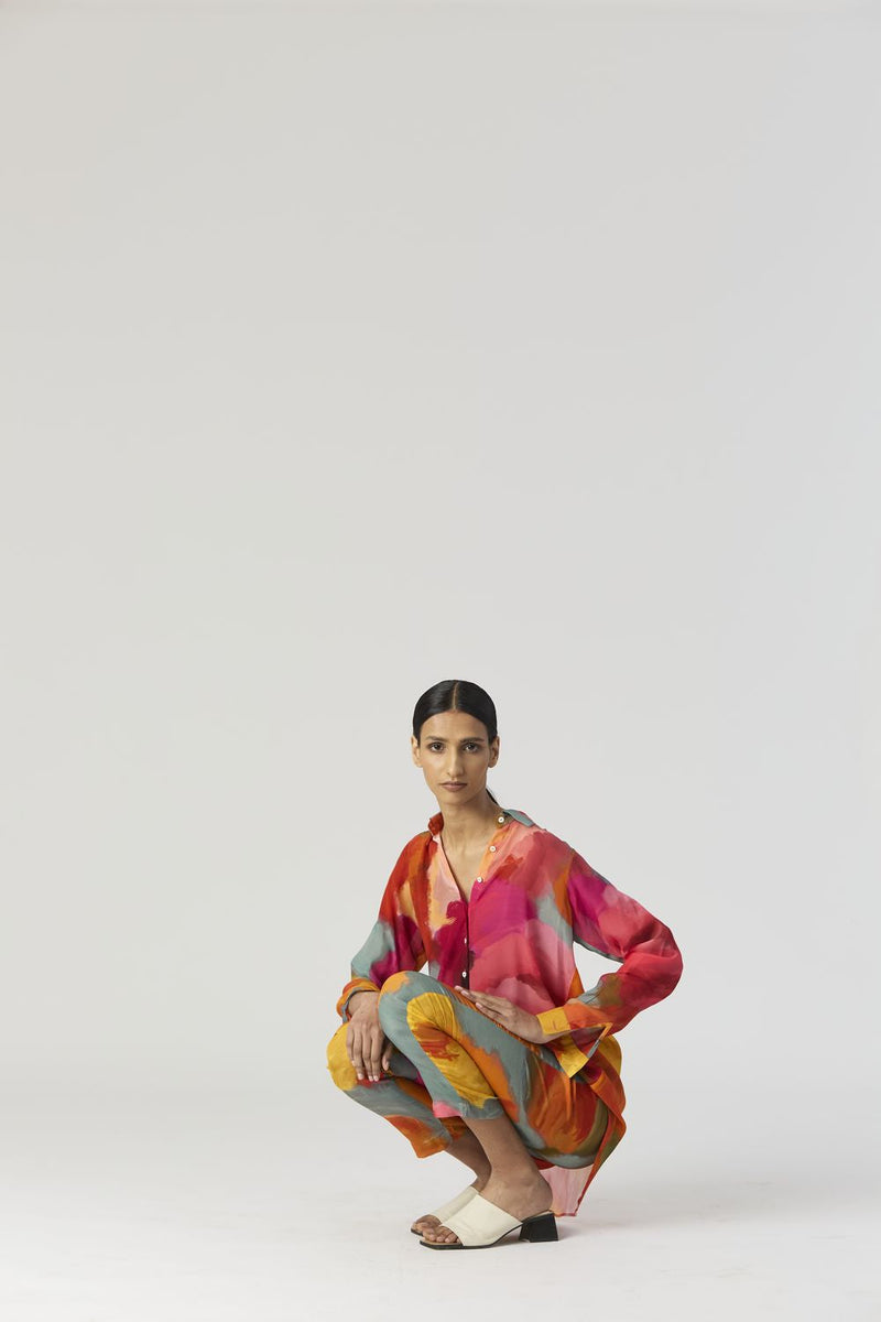 VERONICA CO-ORD SET mul by Yam in multi color for women Worldwide