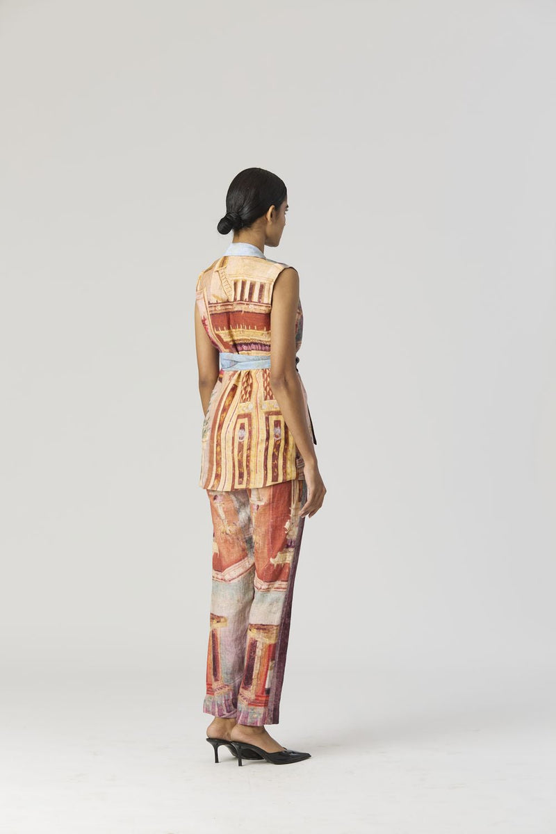 VILLA ROMA JACKET SET mul by Yam in multi color for women Worldwide
