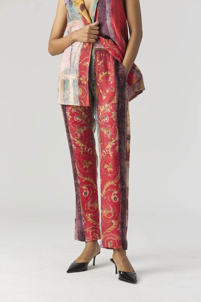 VILLA ROMA JACKET SET mul by Yam in multi color for women Worldwide