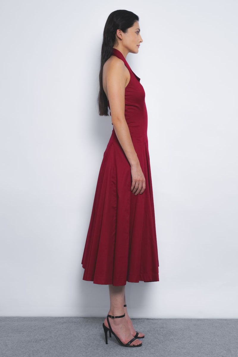 Vita Dress - Ruby cotton by Leh Studios for women Worldwide
