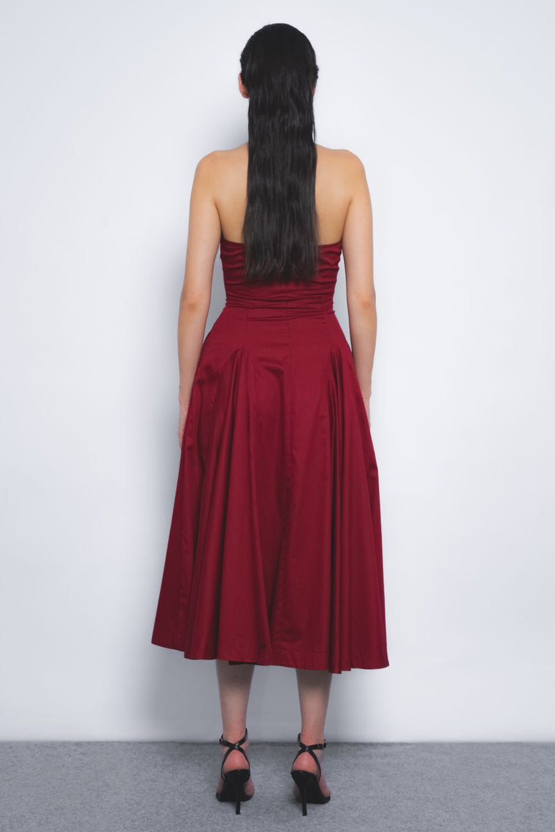 Vita Dress - Ruby cotton by Leh Studios for women Worldwide