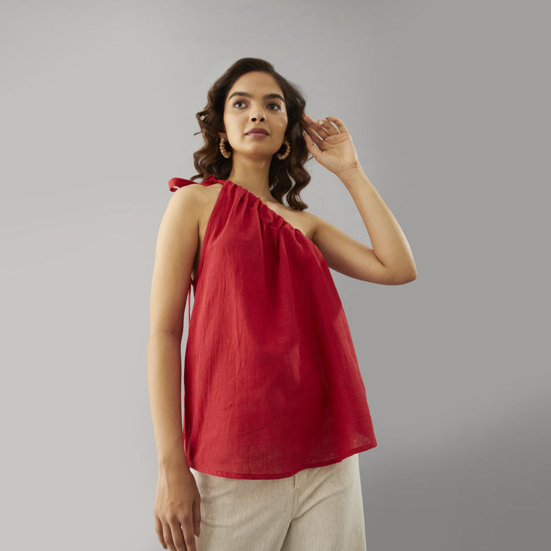 Vltava Off Shoulder Top cotton by Moborr for women Worldwide