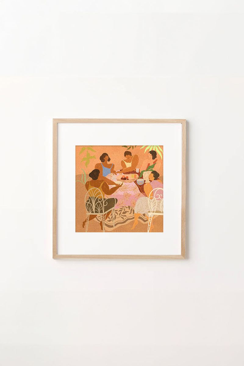 We Meet Again Art Print