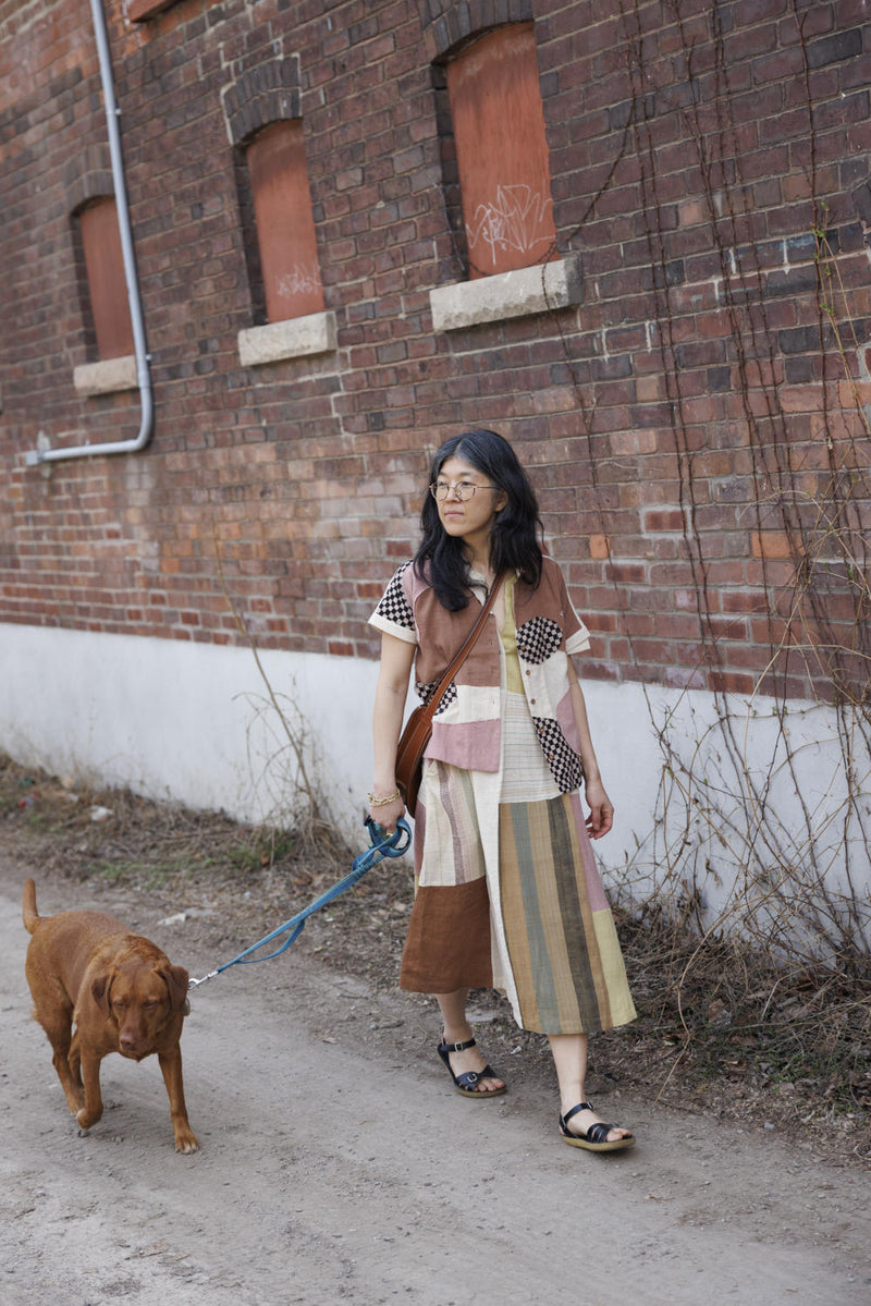 Weekend Dress — Organic 100% cotton by World of Crow in multi color for women Worldwide