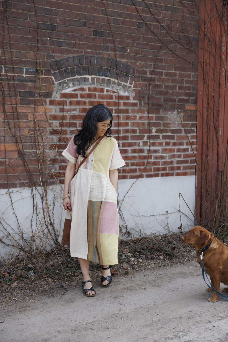 Weekend Dress — Organic 100% cotton by World of Crow in multi color for women Worldwide