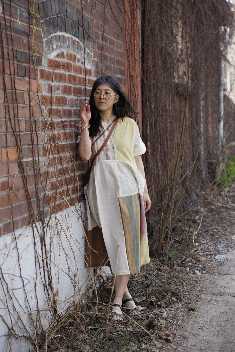 Weekend Dress — Organic 100% cotton by World of Crow in multi color for women Worldwide