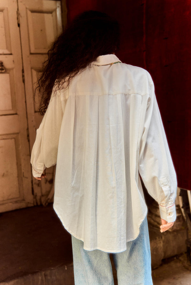 WOMEN'S WATSON SHIRT by JodiLife in white for women Worldwide