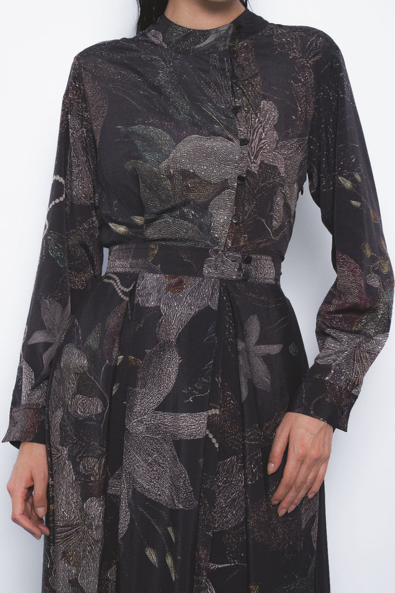 Wrap Dress in Silva Print by Leh Studios for women Worldwide